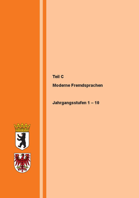 Cover des Rahmenlehrplans für Moderne Fremdsprachen Cover des Rahmenlehrplans für Moderne Fremdsprachen