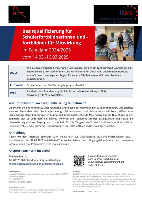 Flyer Basisqualifizierung 2025