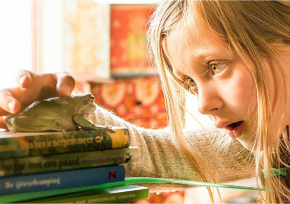 Hilfe, unser Lehrer ist ein Frosch