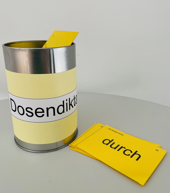 Beispiel eines Dosendiktats