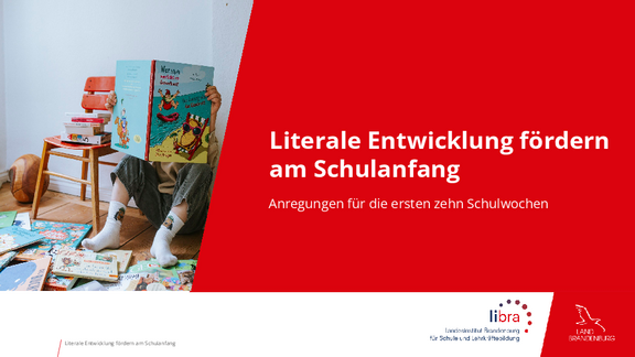LIBRA-Material Literale Entwicklung fördern am Schulanfang