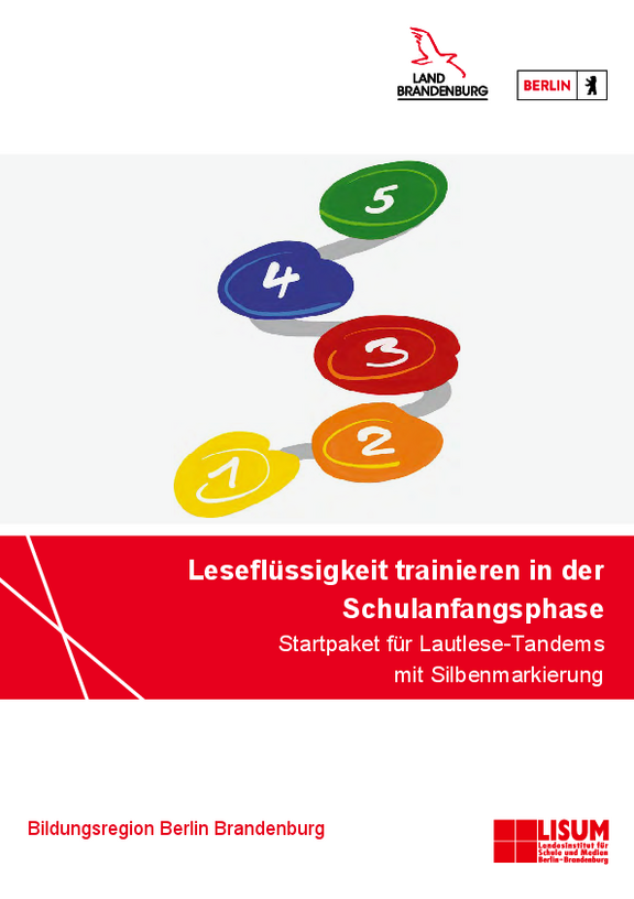 Startpaket f&uuml;r Lautlese-Tandems mit Silbenmarkierung