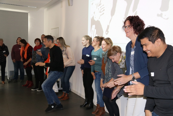 Teamaktivität Bodypercussion