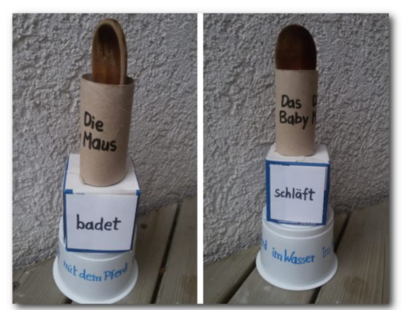 Zwei Satz-Kombinationen von einem Satzturm