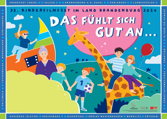 Plakat Kinderfilmfest 2024