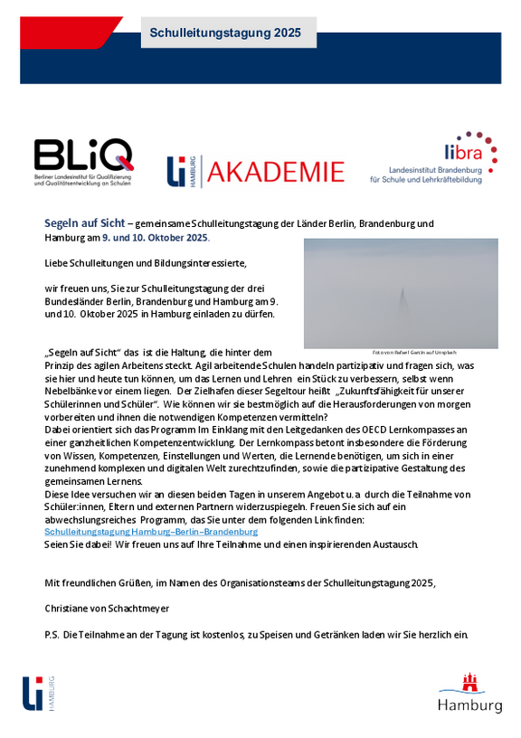 Bundesweite Schulleitungstagung 2025