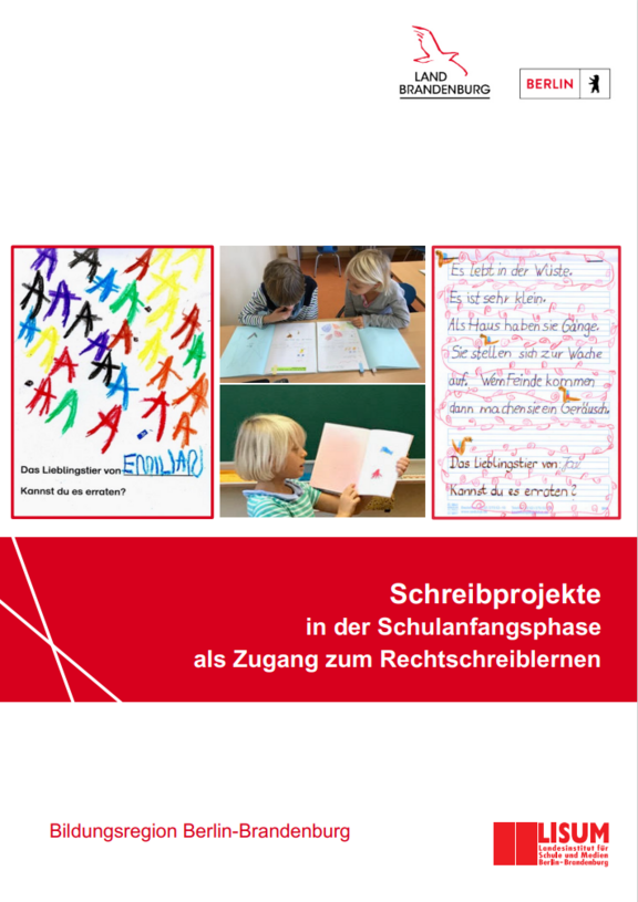 Cover der Publikation mit Kindern und Kindertexten auf dem Titel