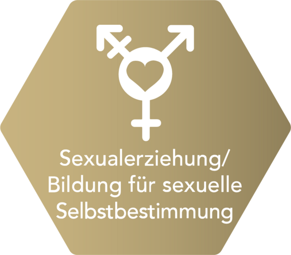 Sexualerziehung/Bildung für sexuelle Selbstbestimmung Symbol