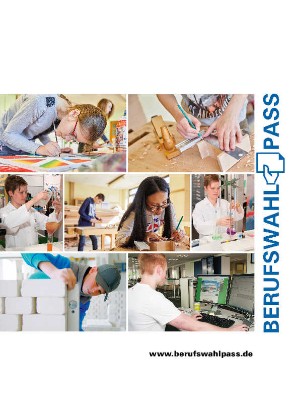 Cover Handreichung Berufswahlpass