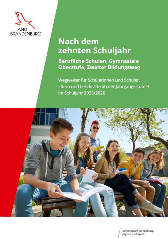Broschüre Nach dem 10. Schuljahr