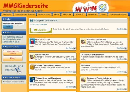 Logo MMGKinderseite - Grundschule Klasse 1 - 6
