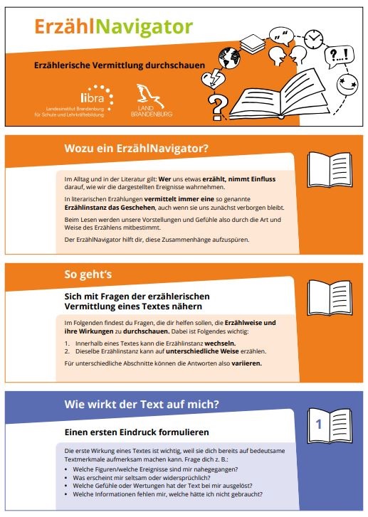 Cover Erzählnavigator