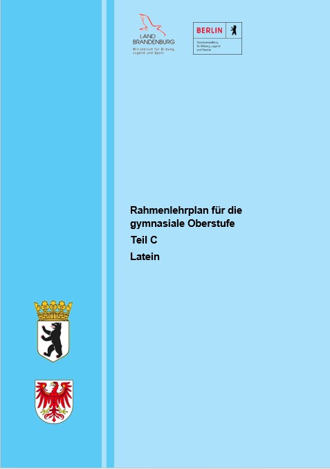 Cover des Rahmenlehrplans f&uuml;r die gymnasiale Oberstufe im Fach Latein