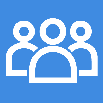 Symbolische Darstellung einer Dreiergruppe